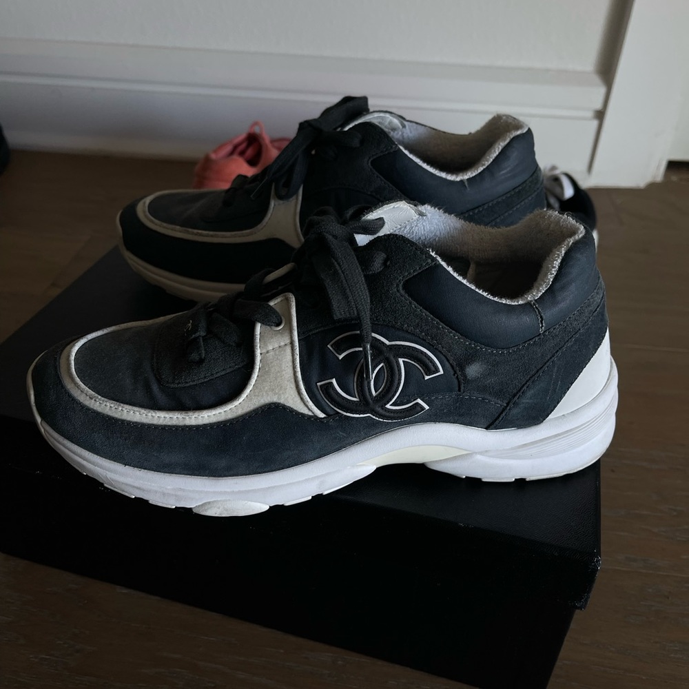 Authentic Chanel CC Sneakers